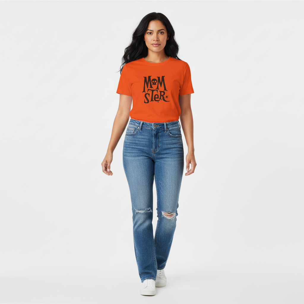 Halloween Monster Unisex Tee - Spooky Graphic T-Shirt, Fall Fashion, Casual Wear, Trick or Treat, Halloween Party