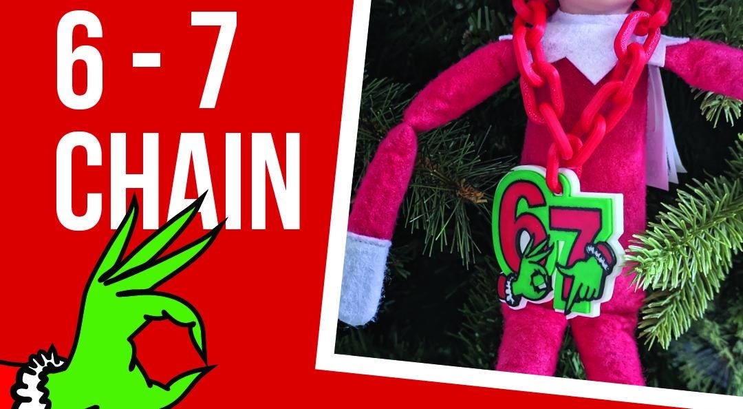 Mini Doll Necklace / Chain – 6–7 Inch – Scaled Accessory