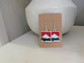 Cignetti-Inspired Football Earrings - 3D Printed | Indiana College Football Fan Jewelry